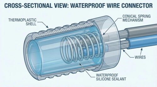 DockDura waterproof wire harness